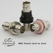 BNC Panel Jack to Jack Adapters